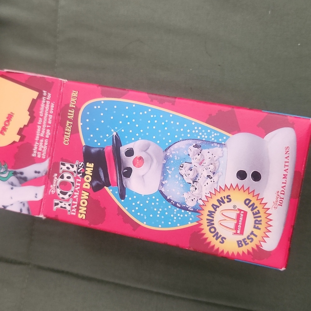 1996 McDonalds 101 Dalmatian ornaments collectible